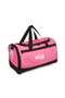 Unisex Pink Sports Bag with Shoe Compartment Gym Fitness Bag Travel Bag - 3