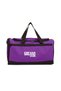 Unisex Purple Sports Bag with Shoe Compartment Gym Fitness Bag Travel Bag - 3