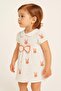Baby Girl/Child Muslin Fabric Rabbit Drawstring Sleeve Summer Dress Organic - 2
