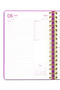 Melimelek 2026 Daily Agenda Pink (Cloth Cover) - Ceyda Düvenci - 3
