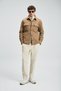 Lufian 112120261 Andre Men's Knitted Jacket Camel - 2