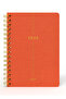 Melimelek 2026 Daily Agenda Orange (Cloth Cover) - Ceyda Düvenci