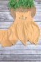 100% Cotton Baby Girl/Child Fairy Dress Embroidered Skirt Pieced + Panty Muslin Organic Set - 4