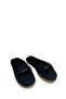 Asian Black Beige Sole Stone Indoor Slippers - 4