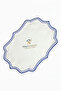 2 Pieces Embroidered Linen American Service - Linen Plate - 4