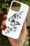 iPhone 16 Pro Max Compatible Case Design Patterned Soft Velvet Cover