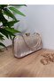 Gold Color Evening Bag with Gold Details, Stylish Evening Bag - 2
