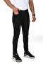 Men's Black Lycra Jeans Skinny Fit Stretch Jeans 2004157 - 3