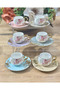 Dovy 6-Piece Coffee Set - Colorful