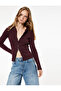 Slim Fit Hooded Long Sleeve Textured Zip Cardigan - 2