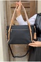 Women's Black Camel Two Straps Long Straps For Shoulder And Cross Use Model Tm4041 - 6