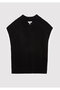 Wool Blended V-Neck Black Sweater Regular Fit / Regular Fit 1710573 -900 - 6