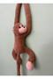 Hugging Plush Monkey – Sleeping and Playmate with Velcro Hands – Cute Plush Monkey Toy - 8
