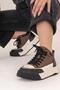 Aria Imported Special Series Genuine Leather Women's Sport Boots Brown