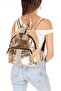 Women's Stone Detailed Daily Backpack Ald.1250 Gold - 4