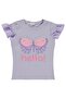 Girl's T-Shirt 2-5 Years Galactic Lilac