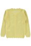 Acur Knitted Cardigan for 6-9 Years - Yellow - 2