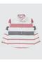 Striped Shirt for 6-9 Years Old - Red