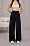Women's Lycra Loose Wide Leg Palazzo Trousers - 2