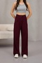 Women's Lycra Loose Wide Leg Palazzo Trousers - 4