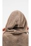 Welsoft Women's Oversize Hooded Beach Towel Hoodie Sweatshirt Brown - 5