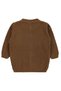Basic Corded Fabric 6-18 Months Cardigan - Brown 9-12 Months - 2