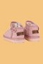 Kodiaq Girl's and Baby Girl's Pink Boots |   Orthopedic Non-Slip Fur Lined Suede Winter Snow Boots - 7