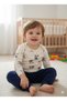 Girl Boy Child Baby Long Sleeve Snap Fastener Bodysuit-Badi 100% Organic Cotton 1-2-3-4-5-6 Years Old
