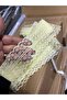 Cream Guipure Lace Ribbon 4 Cm Double Sided Double Lace Guipure 5 Meters - 2