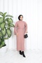 Spanish Knitted Strick Dress with Belt - 2