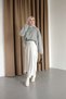Hazel Oversize Knitwear Sweater - Gray - 5