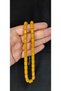 Sikma Rod Amber Praying Beads Capsule Cut Yellow Color T-399 - 2