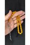 Sikma Rod Amber Praying Beads Capsule Cut Yellow Color T-399 - 3