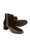 , Women's Genuine Leather Boots 1531030Z2596 Brown - 7