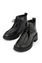 , Women's Genuine Leather Boots 1531030Z2590 Black - 8