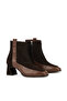 , Women's Genuine Leather Boots 1531030Z2596 Brown - 5