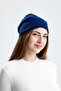 Silkworm Life %100 Pure Silk Lined Beret Hair-Friendly Handmade Natural Bursa Silk Stylish Women's Beret - Blue - 8