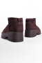 Thick Sole Round Toe Furry Short Women's Boots - 2