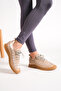 Round Toe Lace Stony Rubber Sole Women's Shoes - 6