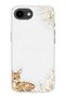 iPhone 17E Compatible Baby Deer Patterned Transparent Phone Case