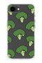 Cute Broccoli Patterned Transparent Phone Case Compatible with iPhone 17E