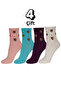 Teddy Bear College Socks 4 Pairs Cotton - 2