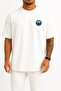 Oversized F500 Tcg Bozcaada Warship Unisex T-Shirt with Pocket and Backpack Design