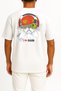 Oversized Funny Dog with Hat and Headphones Pocket and Back Design Unisex T-Shirt - 2