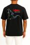 Oversized Godzilla Junior Destoroyah King Unisex T-Shirt with Cep and Back Design - 2