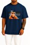 Oversize Alf Tv Series Foreign Series Unisex T-Shirt with Chest Design