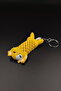 Cat Movable Keychain Bag Ornament Charm - 3