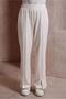 SLIP DETAILED TROUSERS 70721