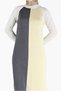 THREE-COLOR KNITTED Knit Dress 42084 - 4