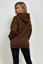 Printed Hooded Oversize Unisex Sweatshirt - 3